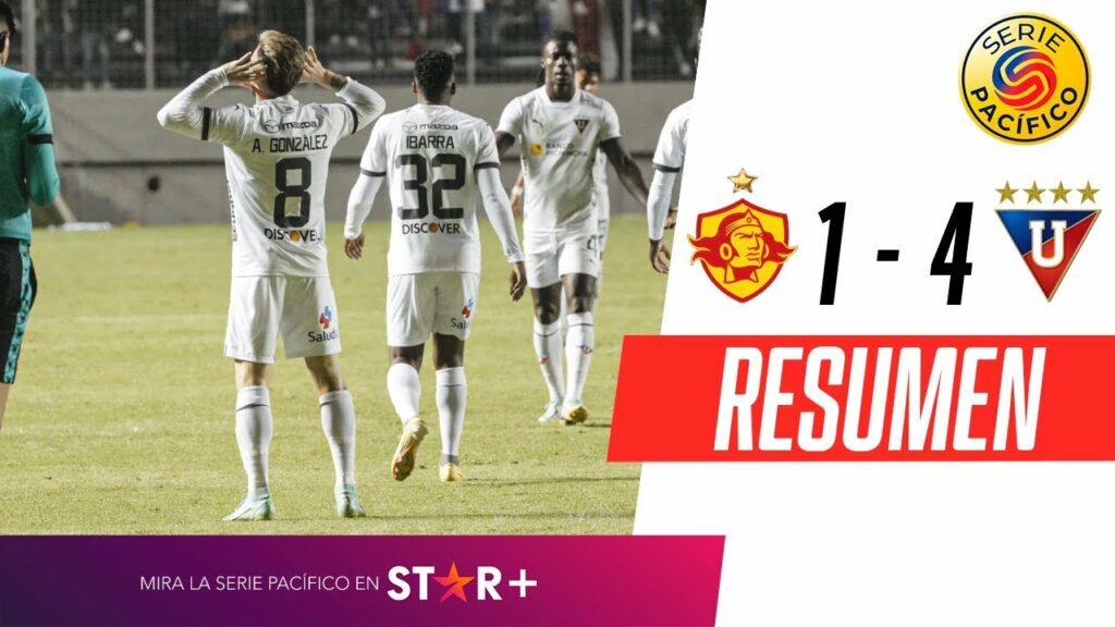 ¡PALIZA Y GOLEADA DE LOS ALBOS EN LA COPA DE CAMPEONES! | Aucas 1-4 Liga de Quito | RESUMEN