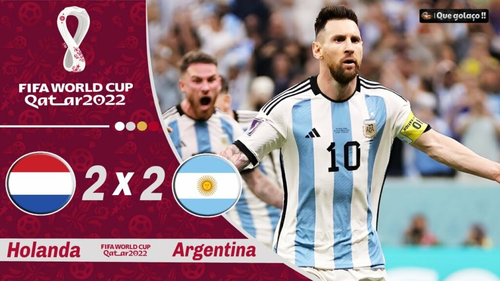 Holanda 2 x 2 Argentina (Pênaltis 3-4) Jogo cheio de emoções do começo ao fim a ARG elimina a HOL.