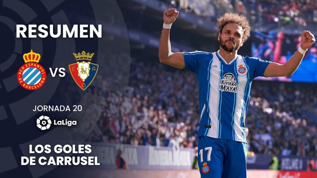 Un gran partido con reparto de puntos | Resumen de goles del Espanyol 1 - 1 Osasuna