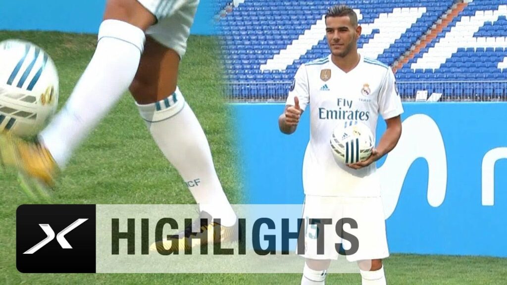 Aufgeregt? Real Madrids Theo Hernandez mit Startschwierigkeiten beim Jonglieren | Real Madrid