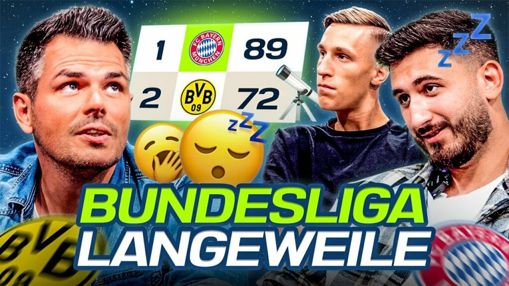 DIE BUNDESLIGA IST ZU LANGWEILIG! 😶 Kann der BVB, die Bayern stoppen?🤨 At Broski - Die Sport Show #5