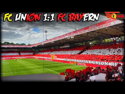 FC Union Berlin Fans Choreo |  FC Union vs FC Bayern 1:1 Bundesliga 3.9.2022 ( FCU 1:1 FCB )