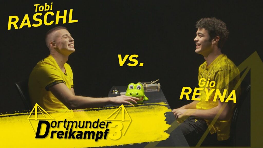 Gio Reyna vs. Tobi Raschl: The Dortmund Triathlon - Crocodile Dentist, BVB fishing, Halli Galli