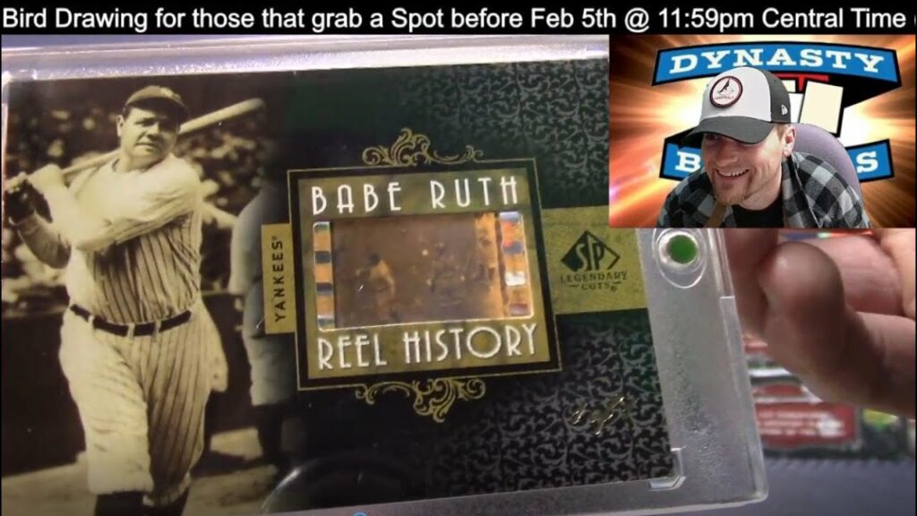 1 of 1 BABE RUTH 2007 Upper Deck SP Legendary Cuts Baseball Card 16 Box Case Break #3   Sports Cards