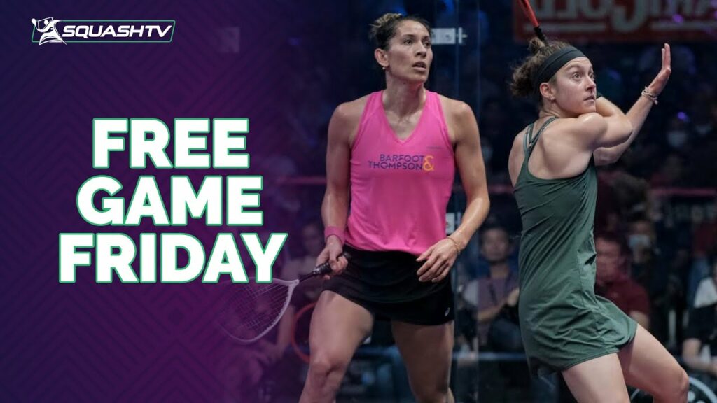 “Impossible to call this!” | King v S. Sobhy | MARIGOLD Singapore Squash Open #FGF