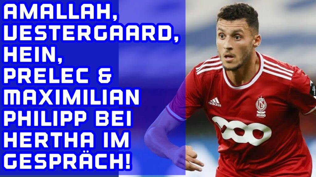 Selim Amallah, Vestergaard, Gauthier Hein, Maximilian Philipp & Nik Prelec bei Hertha im Gespräch!