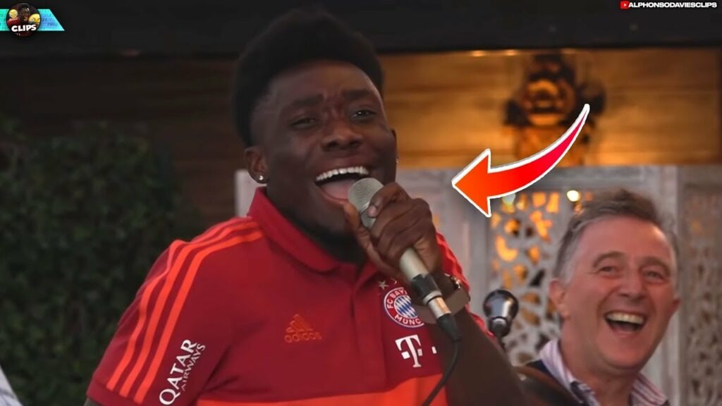 Alphonso Davies channels his inner Whitney Houston! ๐ Alphonso Davies channels his inner Whitney Houston! ๐