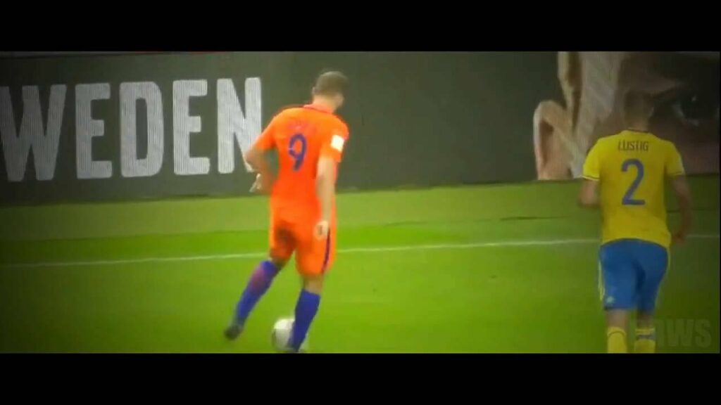 Vincent Janssen vs Sweden (A) 16/17 [Individual Highlights]