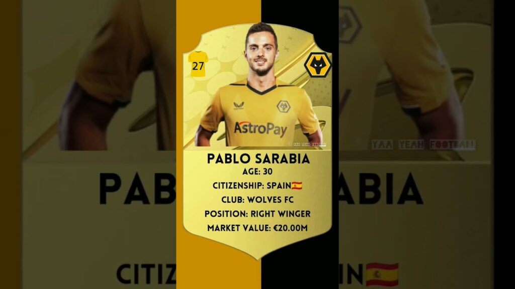 Pablo Sarabia ➡️ Wolves FC #pablosarabia #wolvesfc #wintertransfer