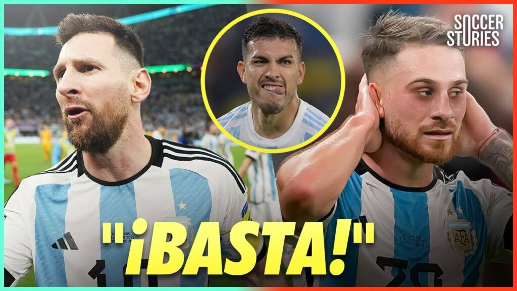 El día que Leo Messi DEFENDIÓ a Alexis Mac Allister del BULLYING