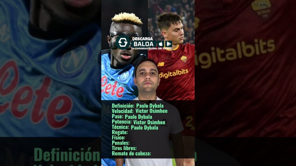 VICTOR OSIMHEN VS. PAULO DYBALA | #Shorts | Baloa