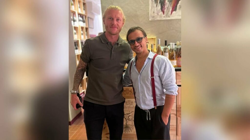 Simon Kjær meets Francesco Aquila - Winner of Masterchef 10 Italy