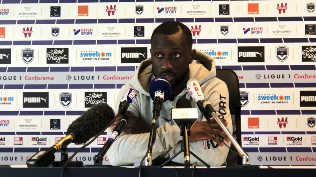Youssouf Sabaly avant Bordeaux-Le Havre (Coupe de France)