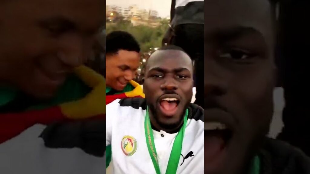 Kalidou Koulibaly & Abdou Diallo Celebrating