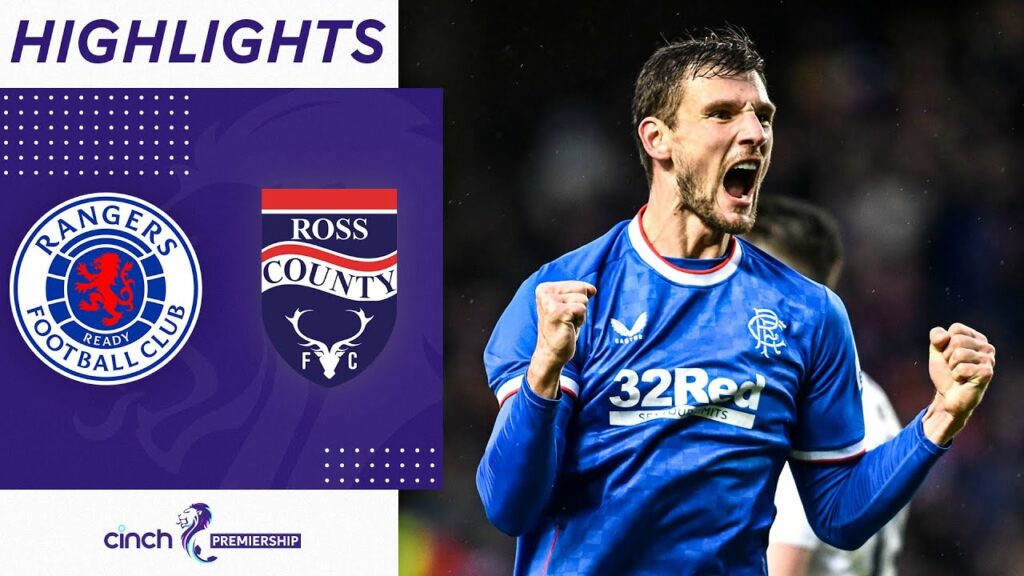 Rangers 2-1 Ross County | Borna Barisic Scores Winner At Ibrox | cinch Premiership