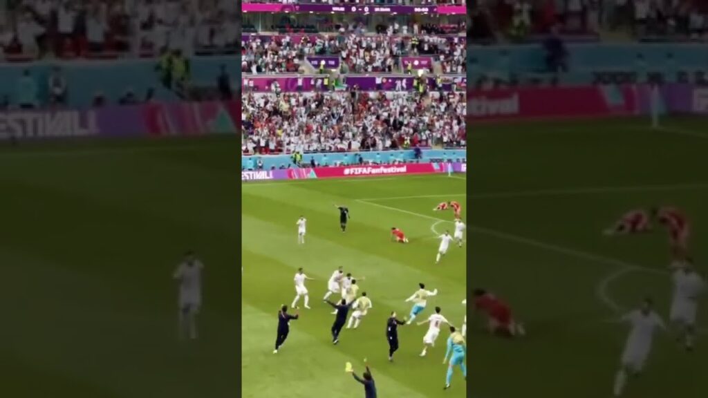 IRAN vs WALES / WORLD CUP QATAR 2022 LAST GOAL IRAN - IRAN WINNING GOAL #shorts #short #shortvideo