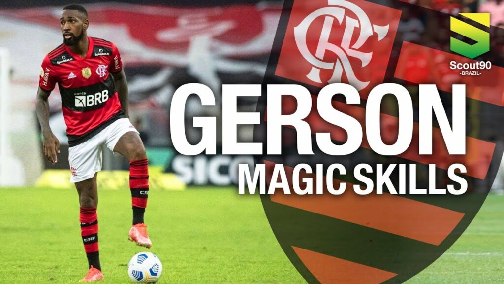 Gerson - Dribles & Gols Geniais pelo Flamengo | HD