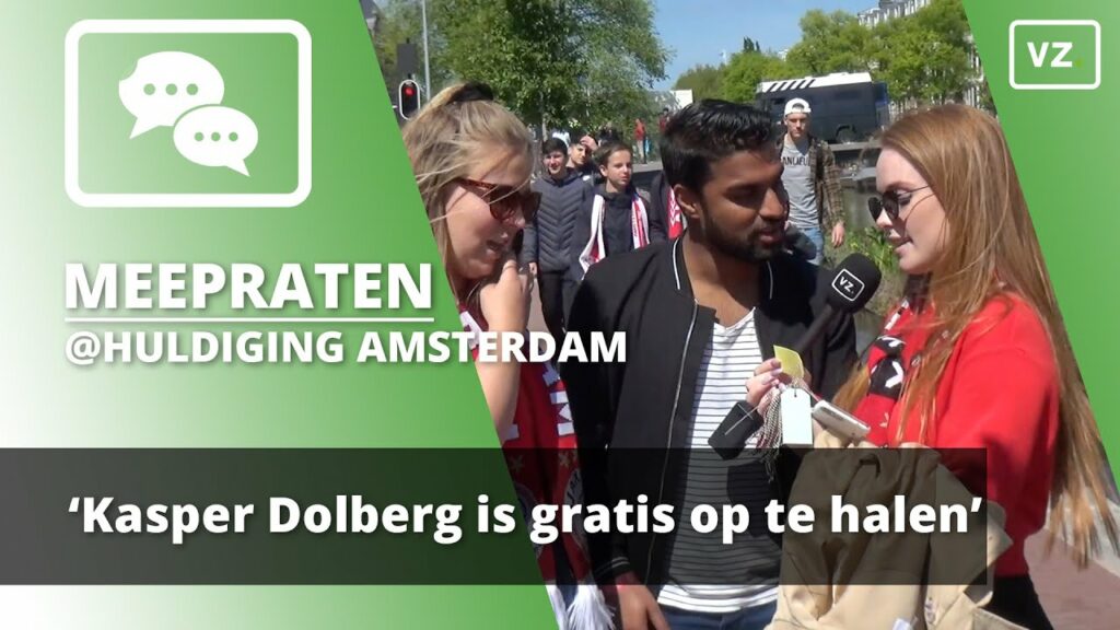 Kampioensfeest Ajax: ‘Kasper Dolberg is gratis op te halen’ | Meepraten