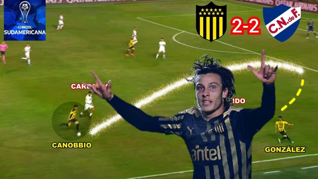 AGUSTÍN CANOBBIO, EL MVP DEL CLÁSICO URUGUAYO | PEÑAROL 0 (2) - 1 (2) NACIONAL