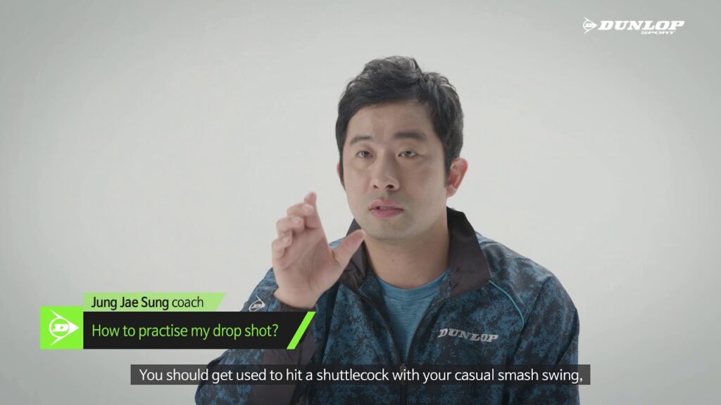 How to hit Drop shot? | Badminton Lesson with Jung Jae Sung #01