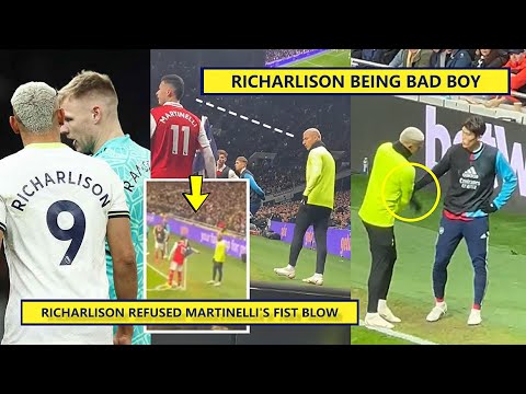 👀Richarlison Angry Moments vs Ramsdale, Martinelli & Takehiro Tomiyasu!