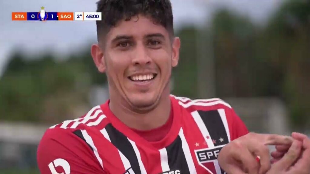 GOOOOOOOOOOL! ALAN FRANCO DECIDE NO JOGO AÉREO E DEIXA O SÃO PAULO NA FRENTE DO PLACAR!
