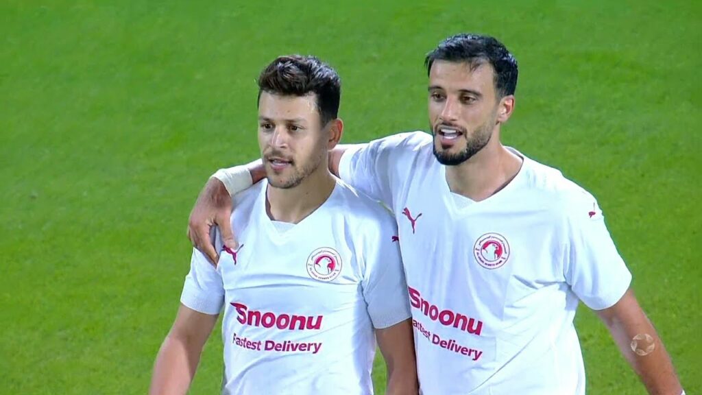 شاهد أداء يوسف المساكني ضد الريان القطري اليوم 🔥 النمس قدم أسيست وحرمه القائم من تسجيل هدف 🔥