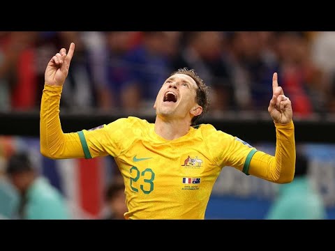 ÚNICO GOL DE CRAIG GOODWIN EM COPAS DO MUNDO