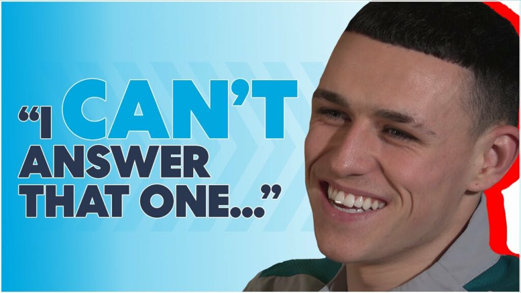 "I don't know what Bernardo is doing with his HAIR?"😂 | Phil Foden CHRISTMAS Q&A | Prime Video Sport