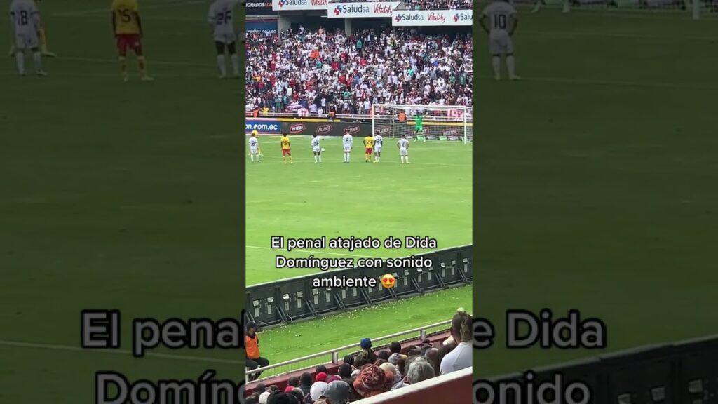 ATAJADA del PENAL de Alexander Domínguez al Aucas por la COPA de CAMPEONES 🧤🔥😎