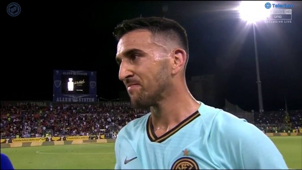 Matias Vecino Half Time Interview - Cagliari vs Inter 1-2 01/09/2019