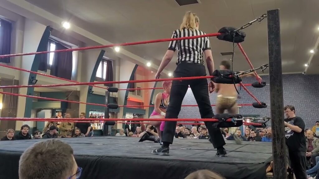 Harley Hudson (C) vs Tyler Adams - Wrestle Island (Highlights)