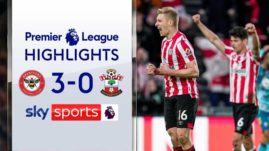Brentford's unbeaten league run goes on! | Brentford 3-0 Southampton | Premier League Highlights