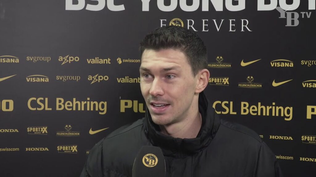 Christian Fassnacht und David von Ballmoos nach YB - Lugano (2:2)