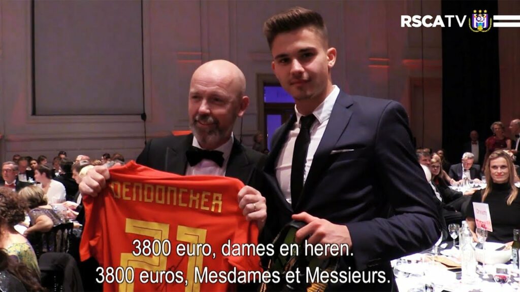 Dendoncker shows his support for the Special Olympics
