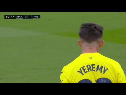 😳 Gol de Yeremi Pino Hoy Vs Real Madrid • Villarreal 1-0 Real Madrid