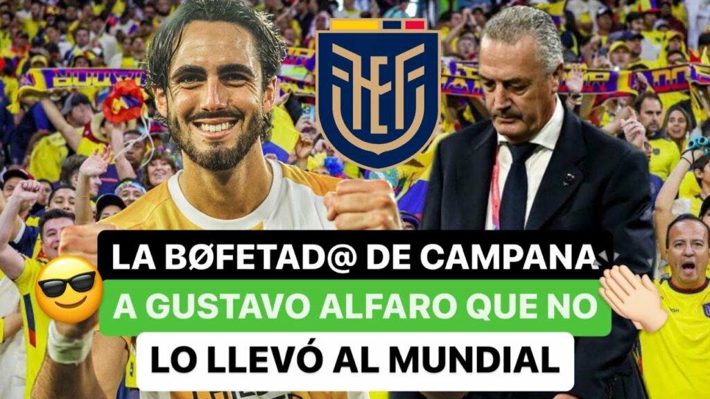 🚨 La b0fetad@ de Leonardo Campana 🇪🇨 a Gustavo Alfaro 🇦🇷 que no lo llevó 😤 al mundial 🏆
