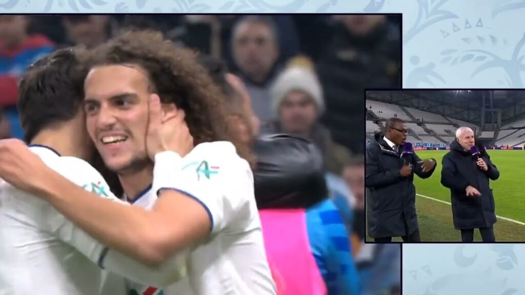 Matteo Guendouzi réaction fin de match OM 2 - 1 PSG #ompsg #cdf #teamom #om