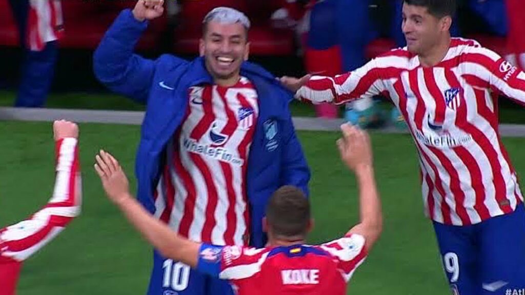 Angel Correa scores for Atletico Madrid from the Bench!