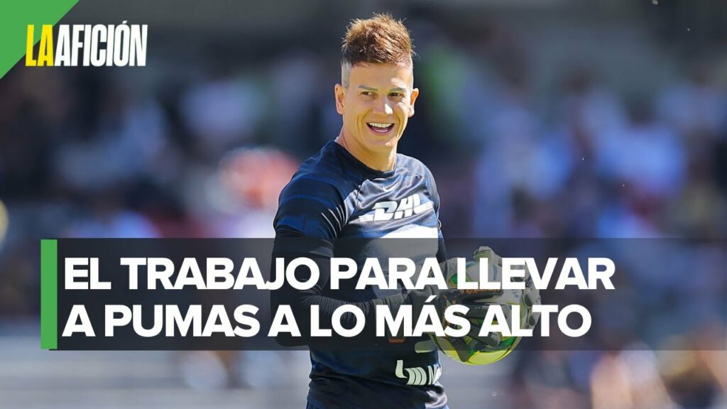 Pumas se mantiene unido y con las metas firmes: Sebastián Sosa