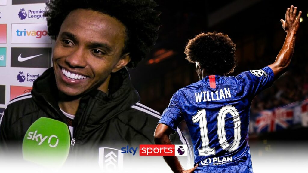 "A special night back at the Bridge." 💙 | Willian pays respect to fans on emotional Chelsea return