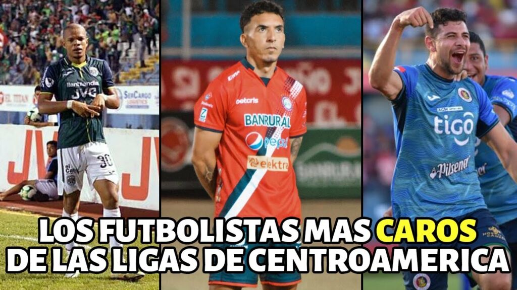 Futbolistas MÁS CAROS en las LIGAS de CENTROAMÉRICA (2023) segun Transfermarkt
