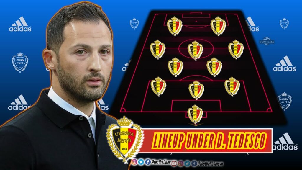 Belgium Predicted Lineup Under Domenico Tedesco 🔴⚫ Uefa Euro 2024