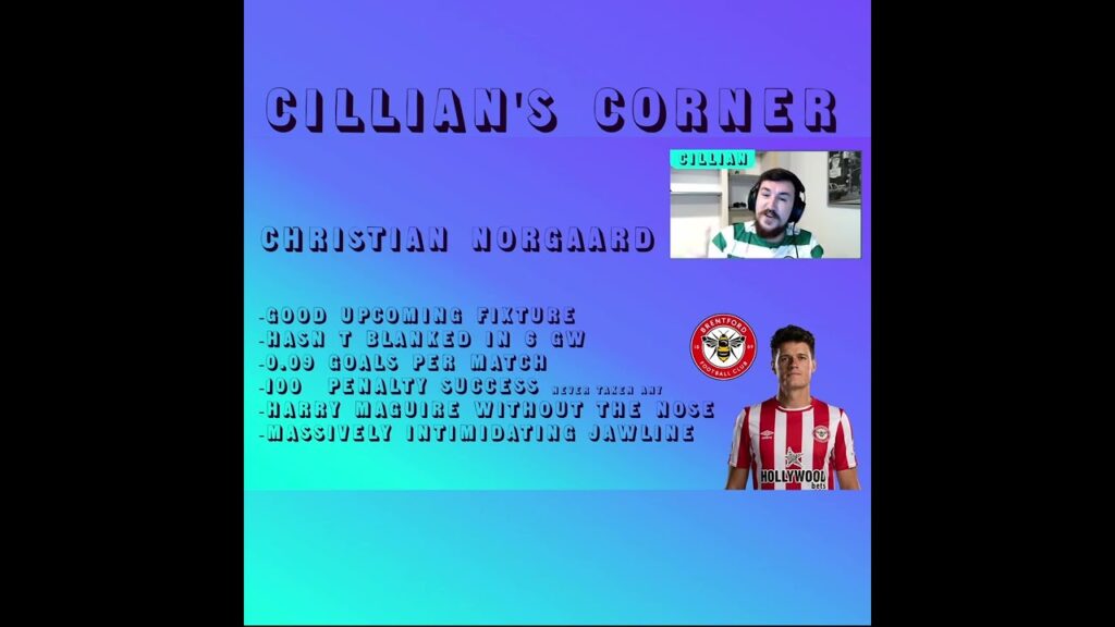 Cillians Corner GW22 - Christian Nørgaard