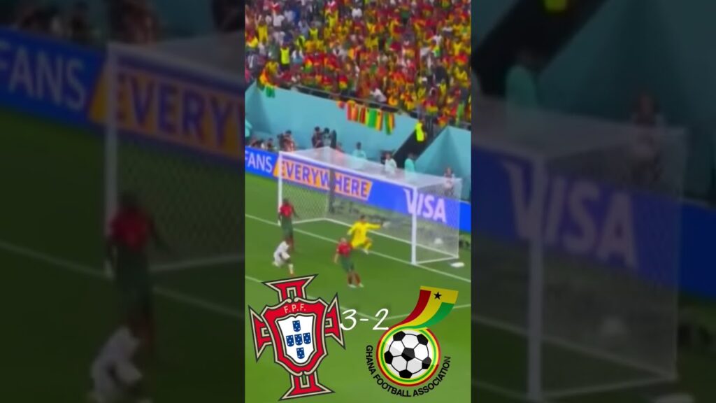 Bukari festeja como Cristiano😅 🇵🇹3-2🇬🇭