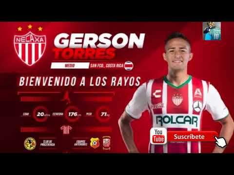Necaxa anuncia a Gerson Torres después de Draft