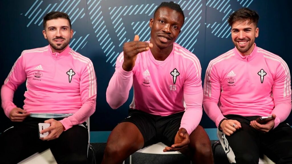JOSEPH AIDOO reacciona a su CARTA en FIFA 23 🎮🇬🇭 RC Celta