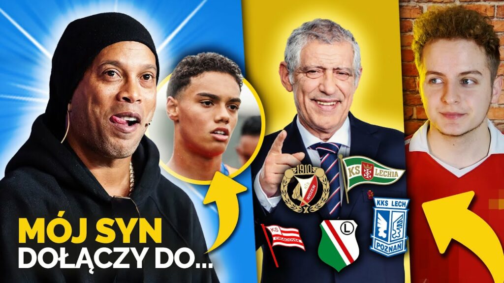 Ronaldinho się WYGADAŁ! Jego SYN ZAGRA W... | Fernando Santos IDZIE NA MECZE EKSTRAKLASY!