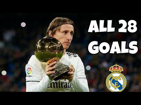 Luka Modric ALL 28 GOALS SCORED FOR REAL MADRID I 2021-2013 I