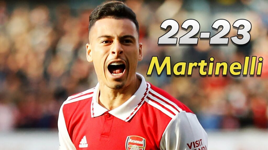 Gabriel Martinelli 2022/23 ● Goals & Skills ⚪🔴🇧🇷